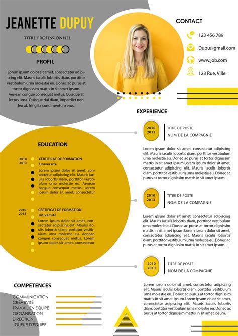 creer un cv original